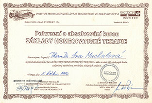 Vzdělání v oboru homeopatie